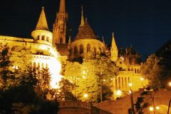Castle Hill at Night, Budapest