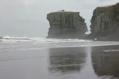 Murawai Black Sand Beach, NZ